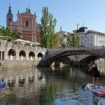 SUP Below the Triple Bridge