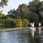 SUP on the outskirts of Ljubljana