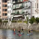 Stand up paddling tour in Ljubljana